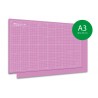 Tapis de découpe auto-cicatrisant A3-30x45cm ROSE