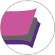 Tapis de découpe A2(45x60cm) - ROSE+VIOLET
