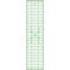 Règle de couture (quilt/patchwork) 15x60cm - VERTE