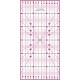 Règle de couture (quilt/patchwork) 15x30cm - ROSE
